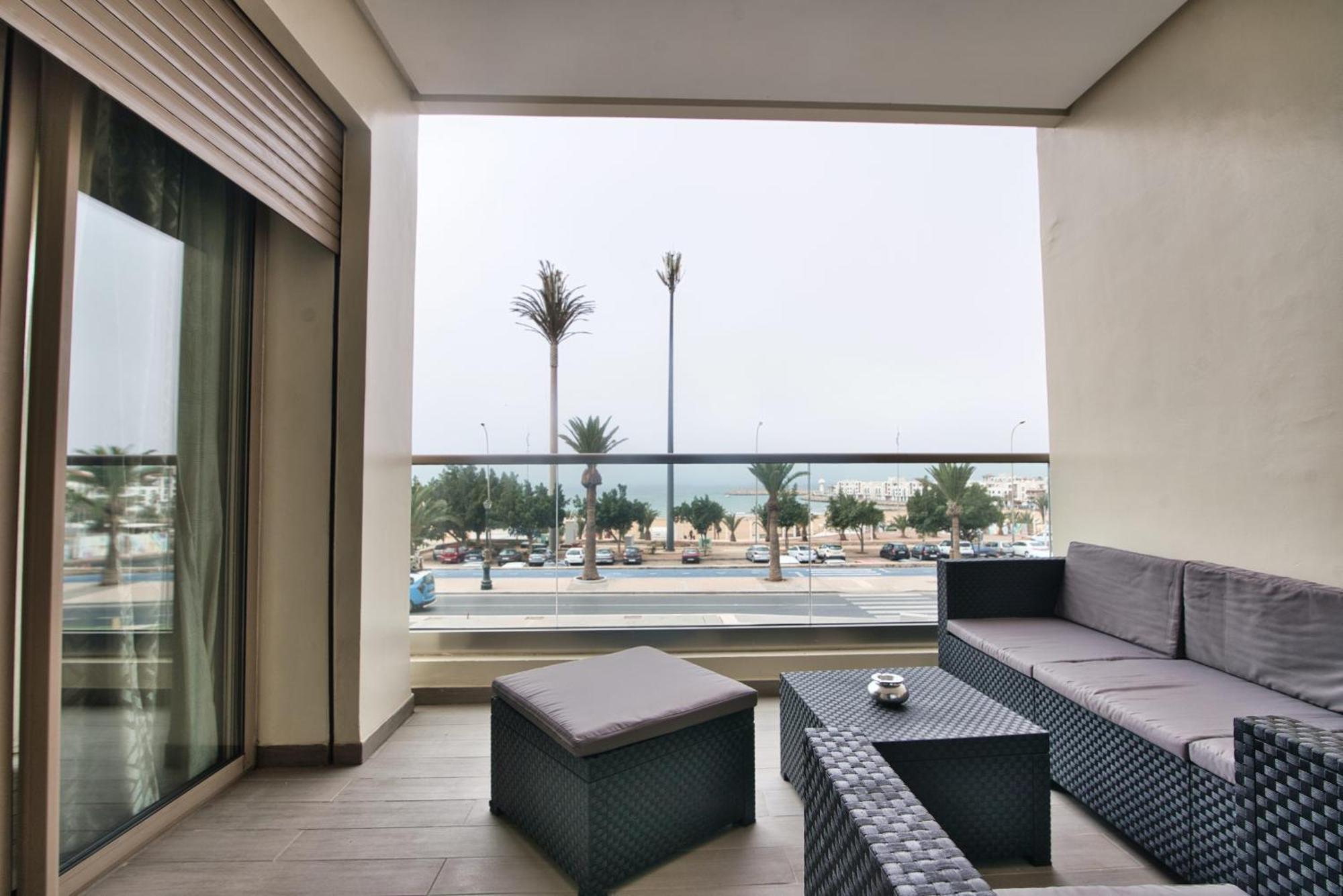 New Sea Front Apartment 135Mq With Unlimited Wi-Fi Agadir Exterior foto